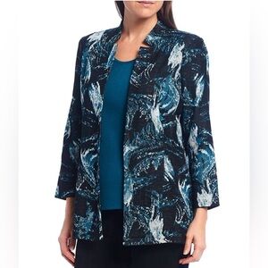 Ming Wang | Bracelet Sleeve Jacquard Jacket L